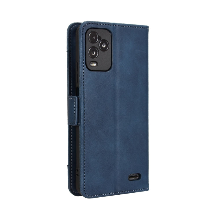 For BLU View 5 Pro Skin Feel Calf Texture Card Slots Leather Phone Case