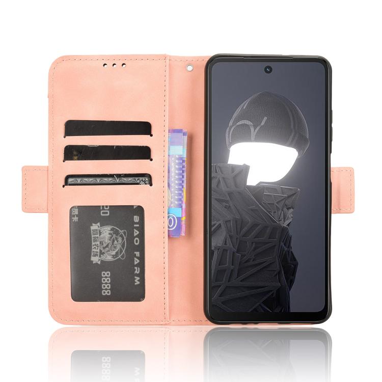 For HMD Fusion 5G Skin Feel Calf Texture Card Slots Leather Phone Case
