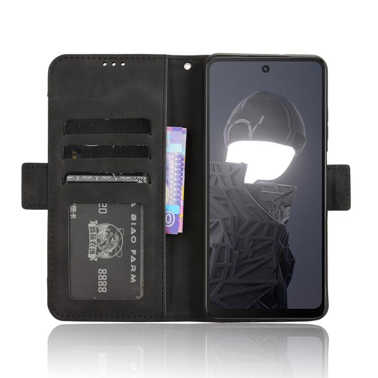 For HMD Fusion 5G Skin Feel Calf Texture Card Slots Leather Phone Case
