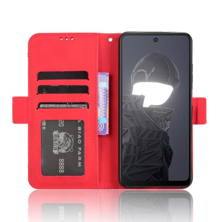 For HMD Fusion 5G Skin Feel Calf Texture Card Slots Leather Phone Case
