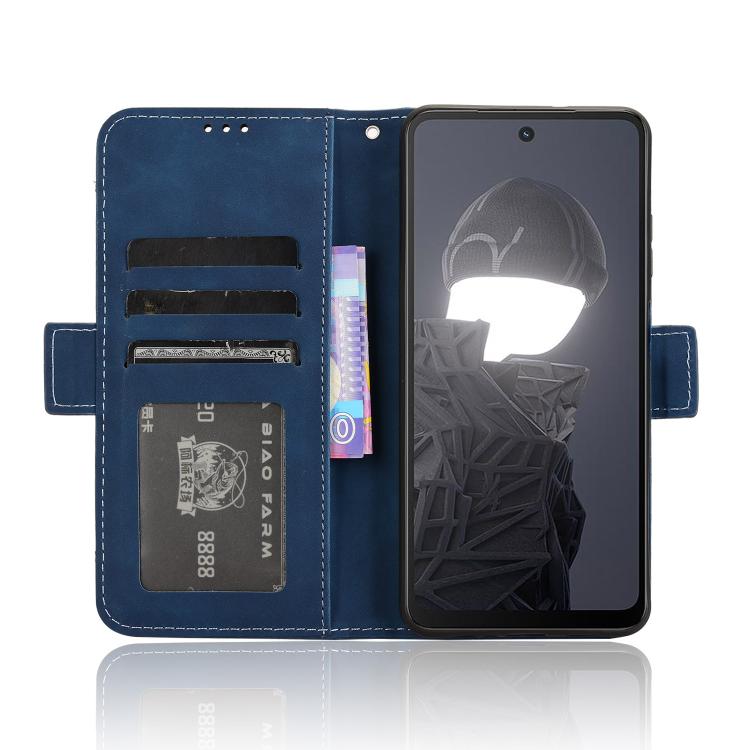 For HMD Fusion 5G Skin Feel Calf Texture Card Slots Leather Phone Case
