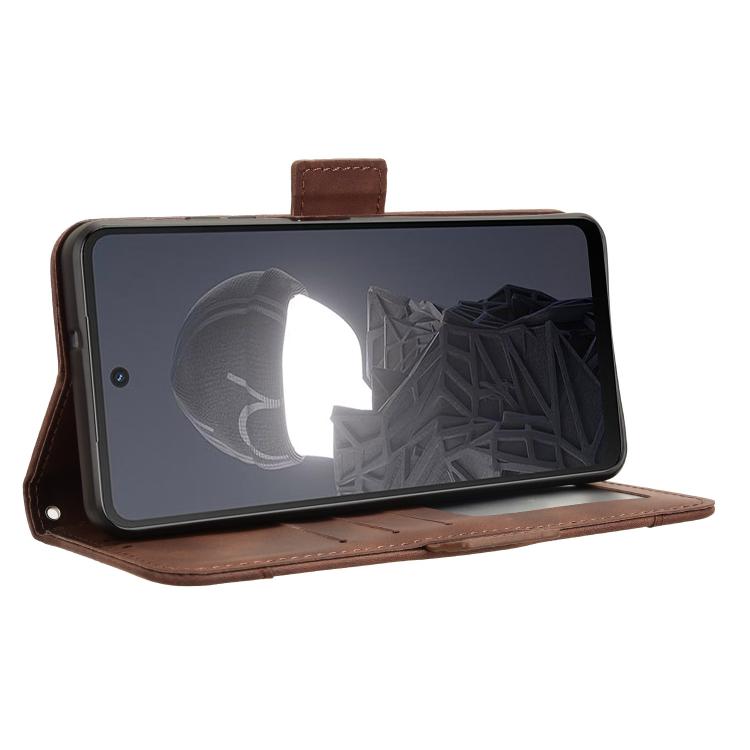 For HMD Fusion 5G Skin Feel Calf Texture Card Slots Leather Phone Case