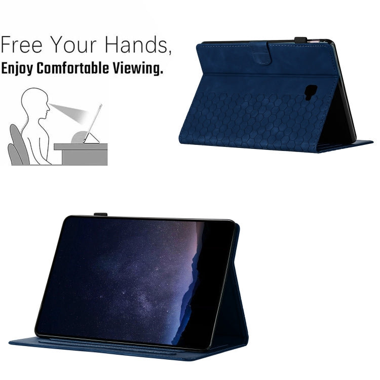 For Samsung Galaxy Tab A 10.1 2016 T580 Honeycomb Embossed Leather Smart Tablet Case