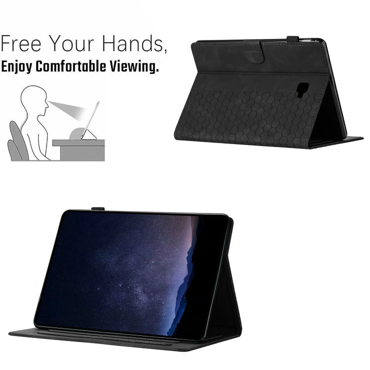 For Samsung Galaxy Tab A 10.1 2016 T580 Honeycomb Embossed Leather Smart Tablet Case