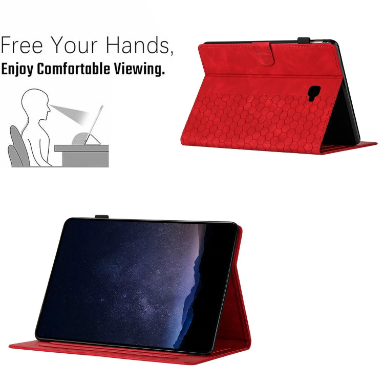 For Samsung Galaxy Tab A 10.1 2016 T580 Honeycomb Embossed Leather Smart Tablet Case