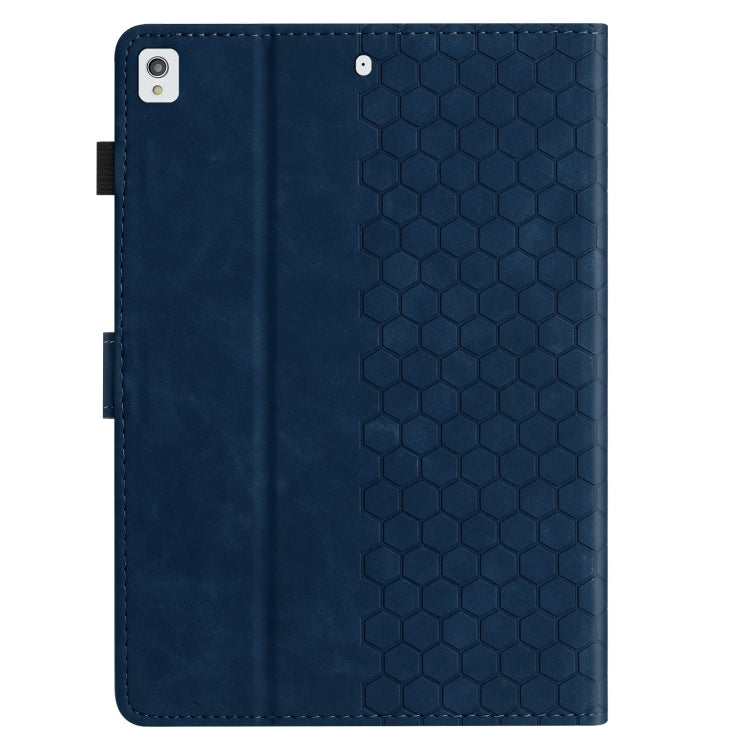 For Samsung Galaxy Tab A7 Lite T220 Honeycomb Embossed Leather Tablet Case
