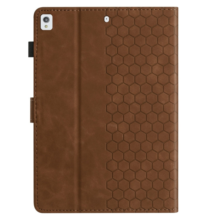 For Samsung Galaxy Tab A7 Lite T220 Honeycomb Embossed Leather Tablet Case