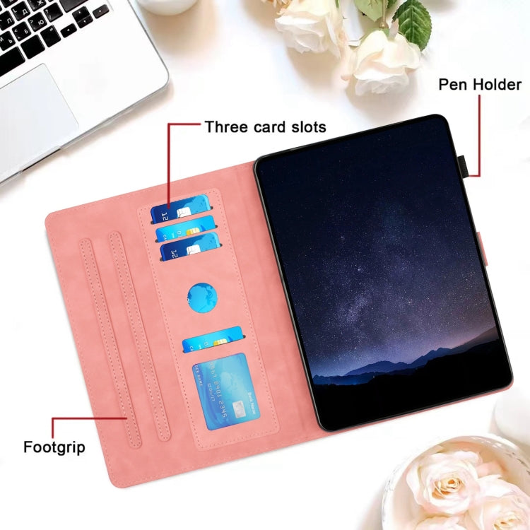 For Samsung Galaxy Tab A 10.1 2019 T510 Honeycomb Embossed Leather Tablet Case