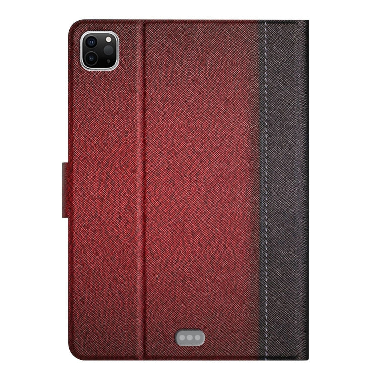 For iPad Pro 11 2025 / 2024 Stitching Solid Color Flip Leather Smart Tablet Case