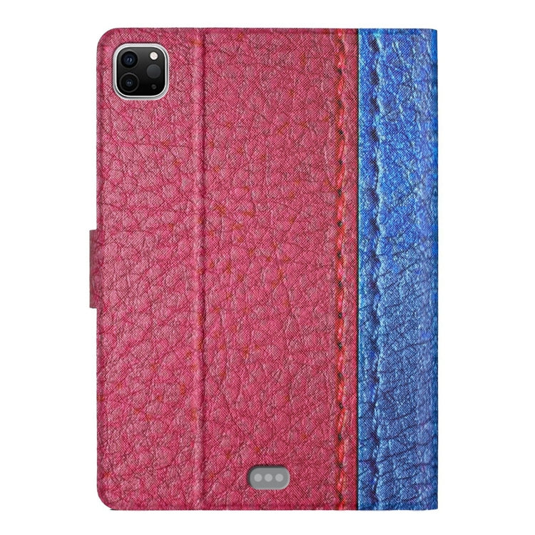 For iPad Pro 11 2025 / 2024 Stitching Solid Color Flip Leather Smart Tablet Case