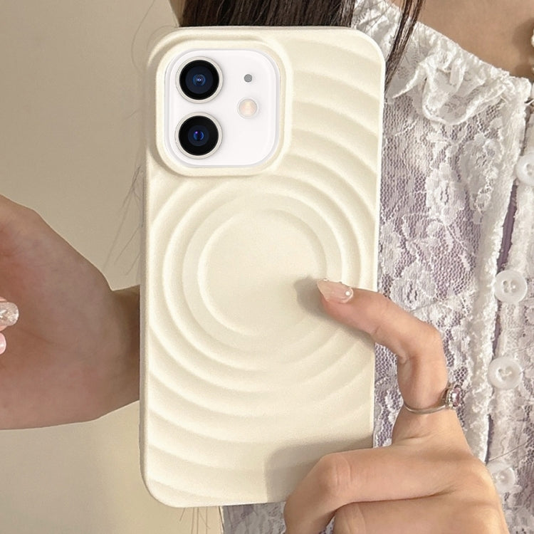 For iPhone 11 Frosted Wave Texture MagSafe Magnetic TPU Phone Case