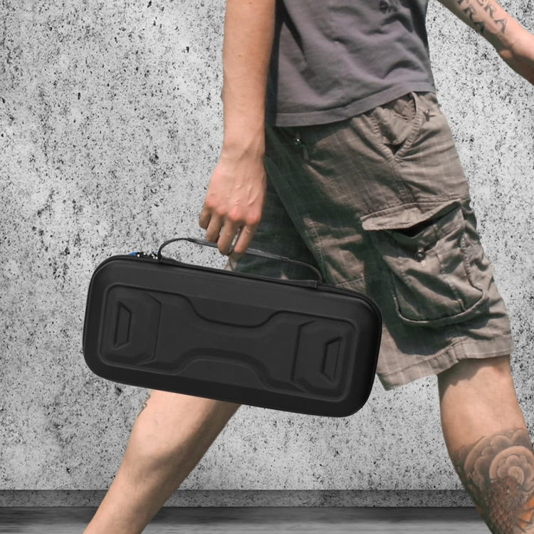 For Sony PlayStation Portal Portable Game Console Storage Bag Kits - Black