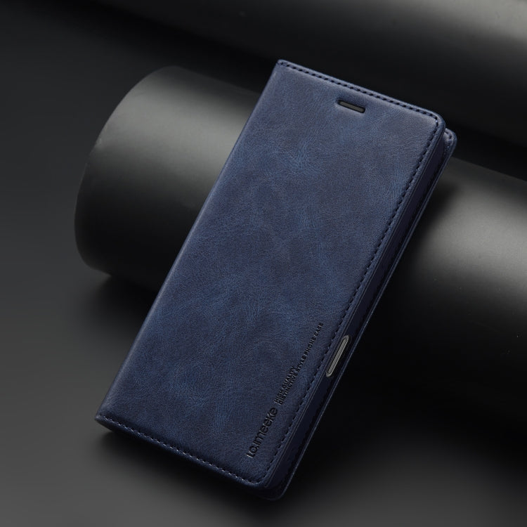 For iPhone 16 Pro Max LC.IMEEKE RFID Anti-theft Leather Phone Case