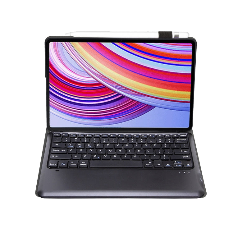 For Xiaomi Redmi Pad Pro 12.1 A0N11 Detachable Bluetooth Keyboard TPU Lambskin Leather Tablet Case