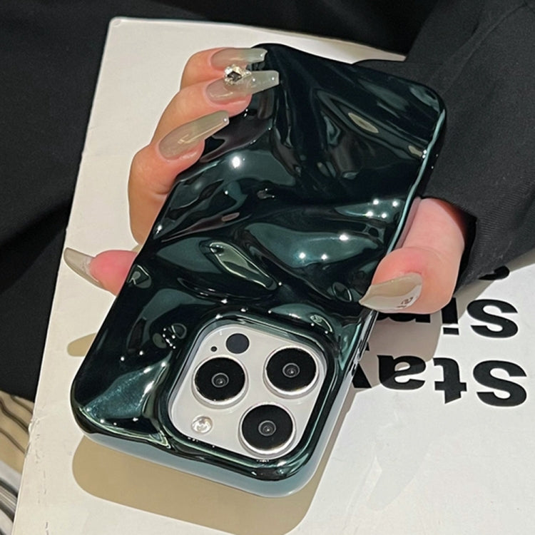For iPhone 15 Pro Max Water Ripple Electroplating Paint TPU Phone Case