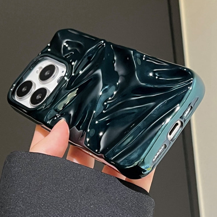 For iPhone 15 Pro Max Water Ripple Electroplating Paint TPU Phone Case