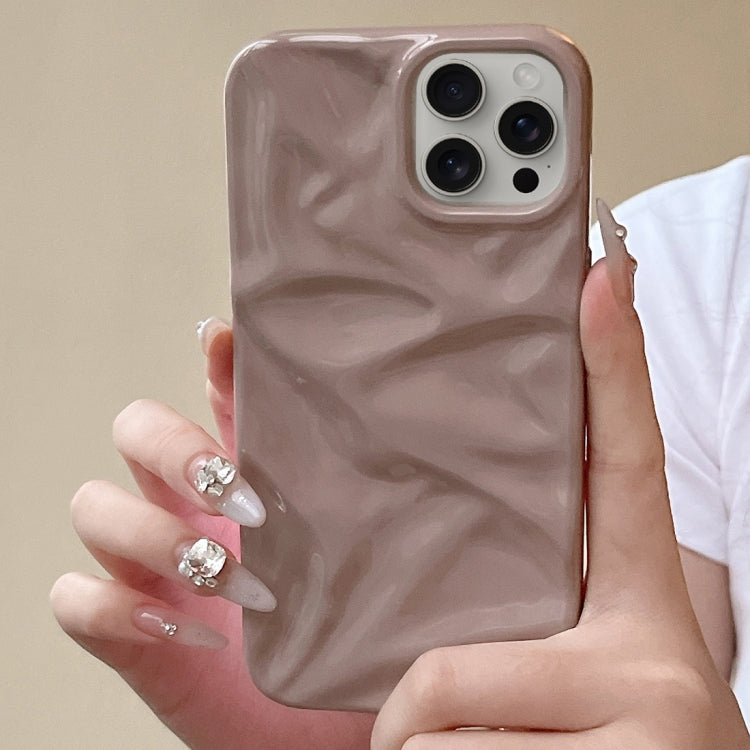 For iPhone 15 Pro Max Water Ripple Electroplating Paint TPU Phone Case