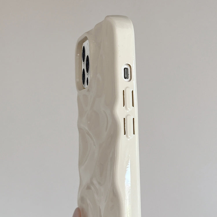 For iPhone 15 Pro Max Water Ripple Electroplating Paint TPU Phone Case
