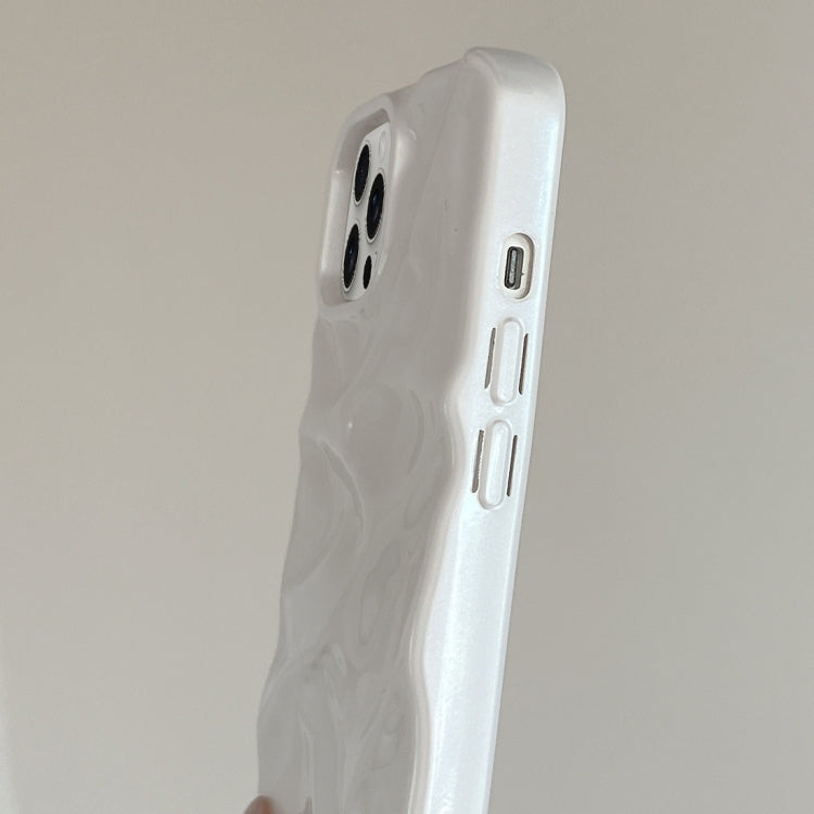 For iPhone 15 Pro Water Ripple Electroplating Paint TPU Phone Case