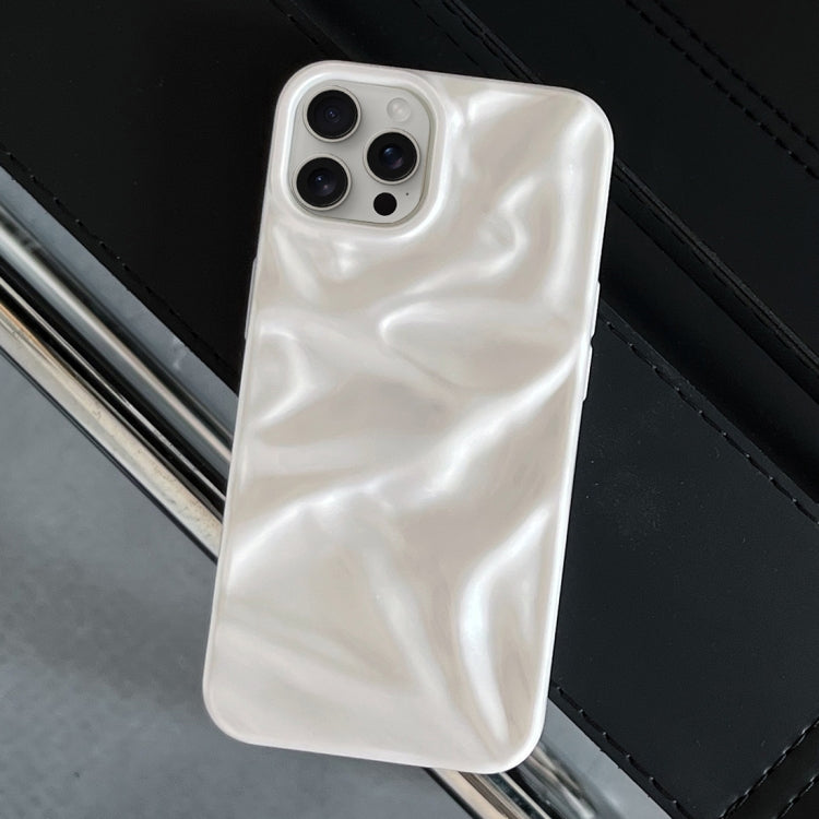 For iPhone 15 Pro Water Ripple Electroplating Paint TPU Phone Case