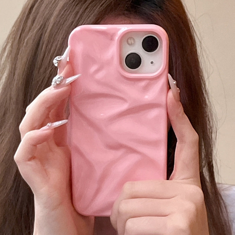 For iPhone 15 Plus Water Ripple Electroplating Paint TPU Phone Case
