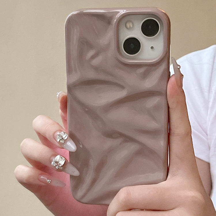 For iPhone 15 Plus Water Ripple Electroplating Paint TPU Phone Case