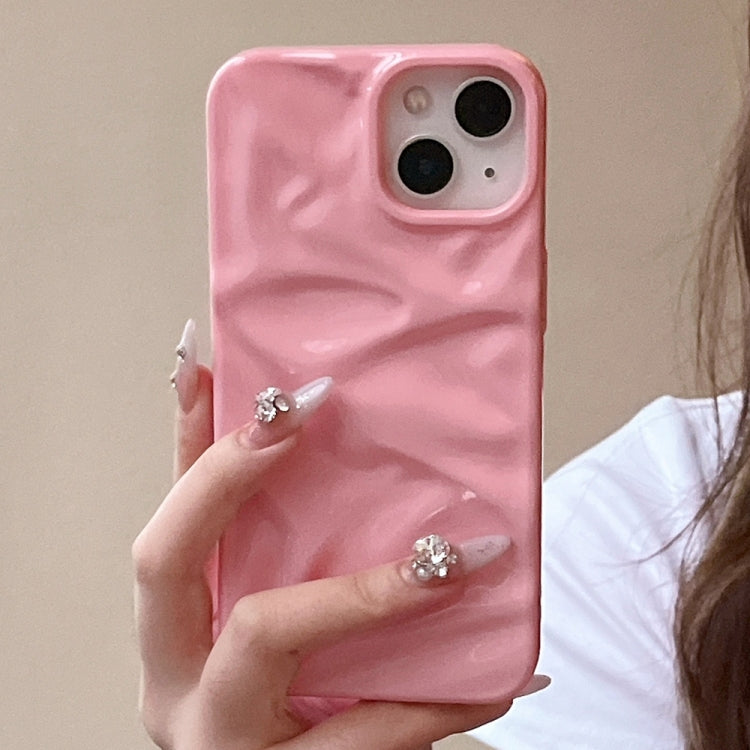 For iPhone 14 Water Ripple Electroplating Paint TPU Phone Case