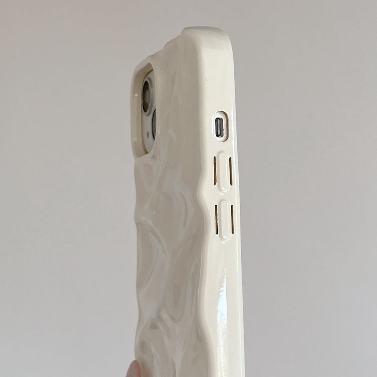 For iPhone 14 Water Ripple Electroplating Paint TPU Phone Case