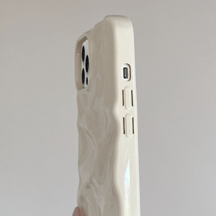 For iPhone 14 Pro Water Ripple Electroplating Paint TPU Phone Case