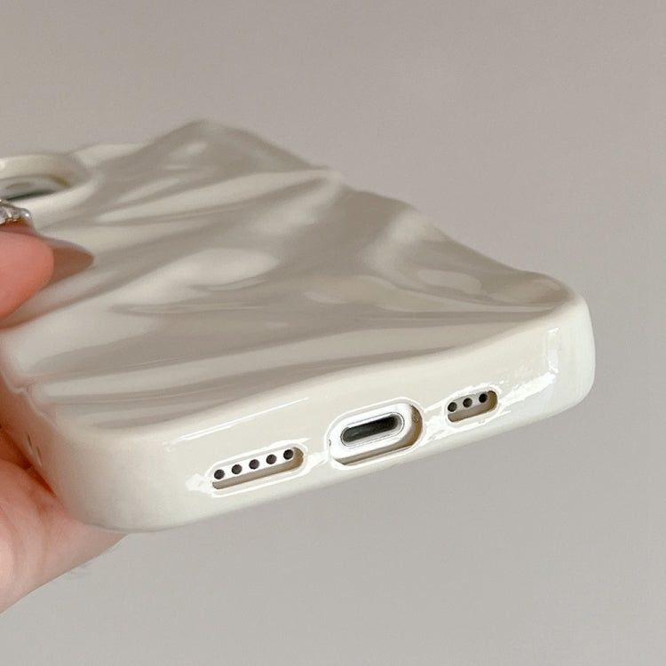 For iPhone 14 Pro Water Ripple Electroplating Paint TPU Phone Case