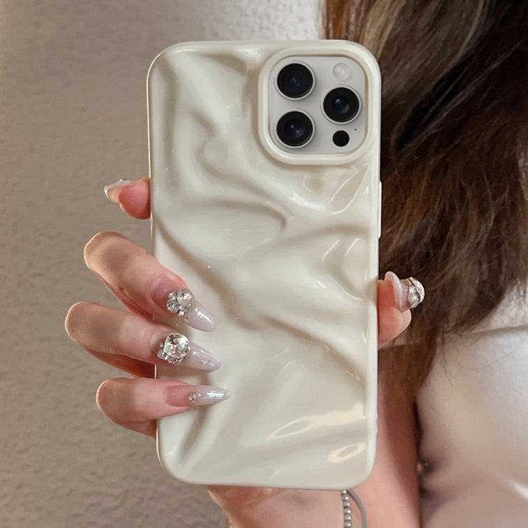 For iPhone 14 Pro Max Water Ripple Electroplating Paint TPU Phone Case
