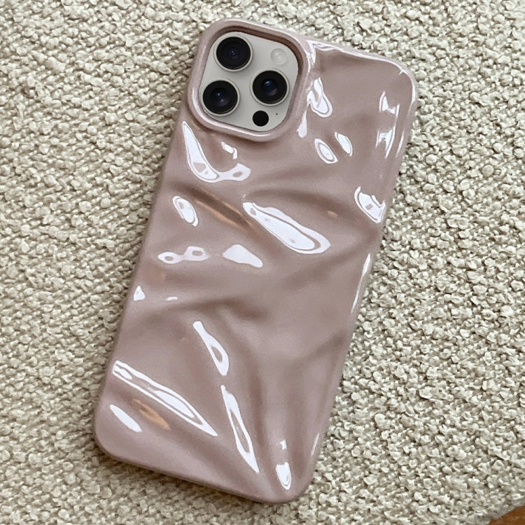 For iPhone 13 Pro Max Water Ripple Electroplating Paint TPU Phone Case