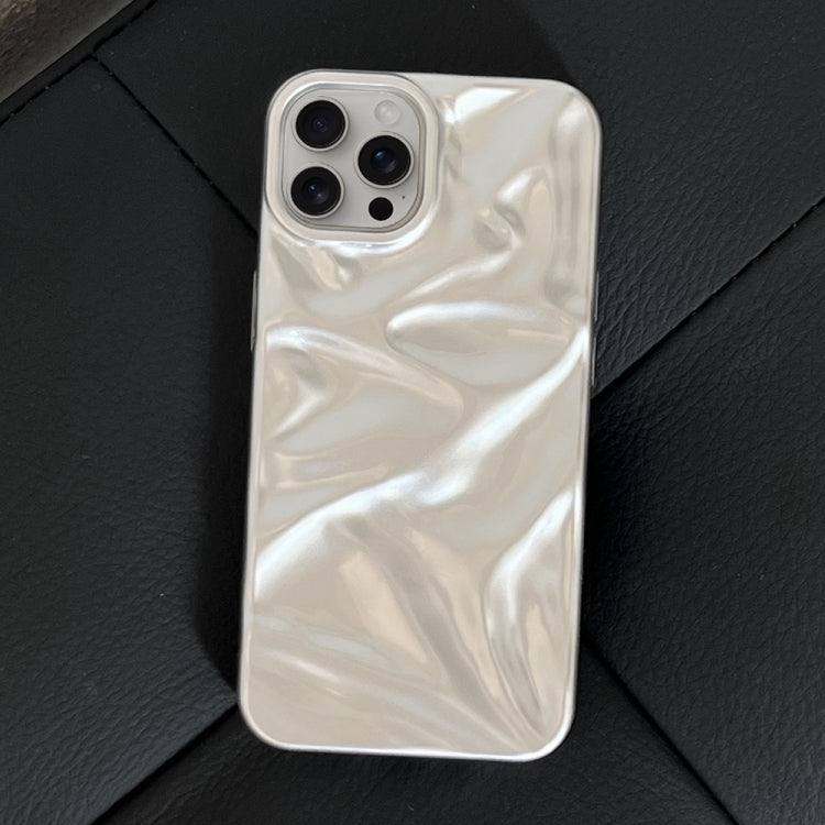 For iPhone 13 Pro Max Water Ripple Electroplating Paint TPU Phone Case