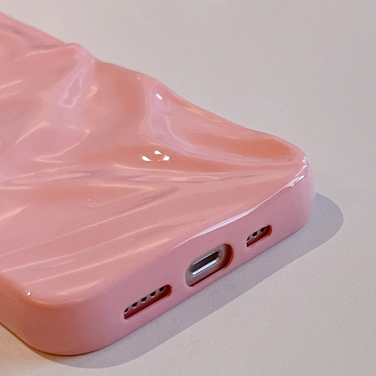 For iPhone 13 Pro Water Ripple Electroplating Paint TPU Phone Case