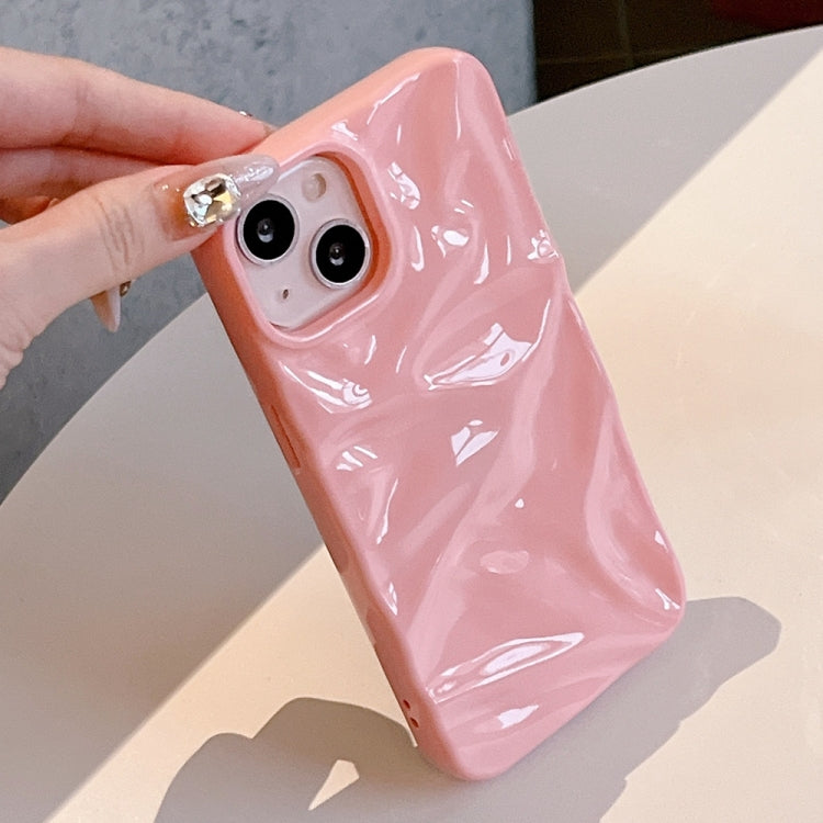 For iPhone 13 Water Ripple Electroplating Paint TPU Phone Case