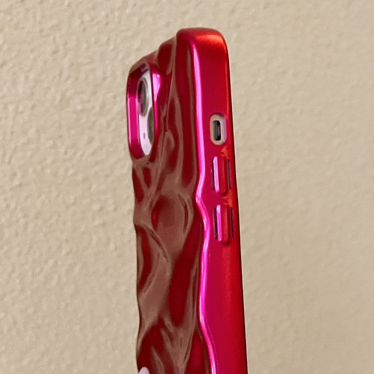 For iPhone 13 Water Ripple Electroplating Paint TPU Phone Case