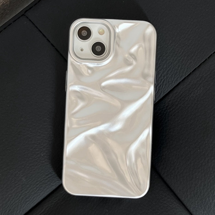 For iPhone 13 Water Ripple Electroplating Paint TPU Phone Case
