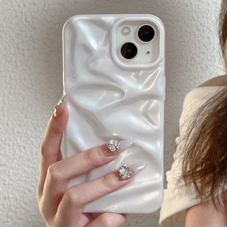 For iPhone 12 Water Ripple Electroplating Paint TPU Phone Case