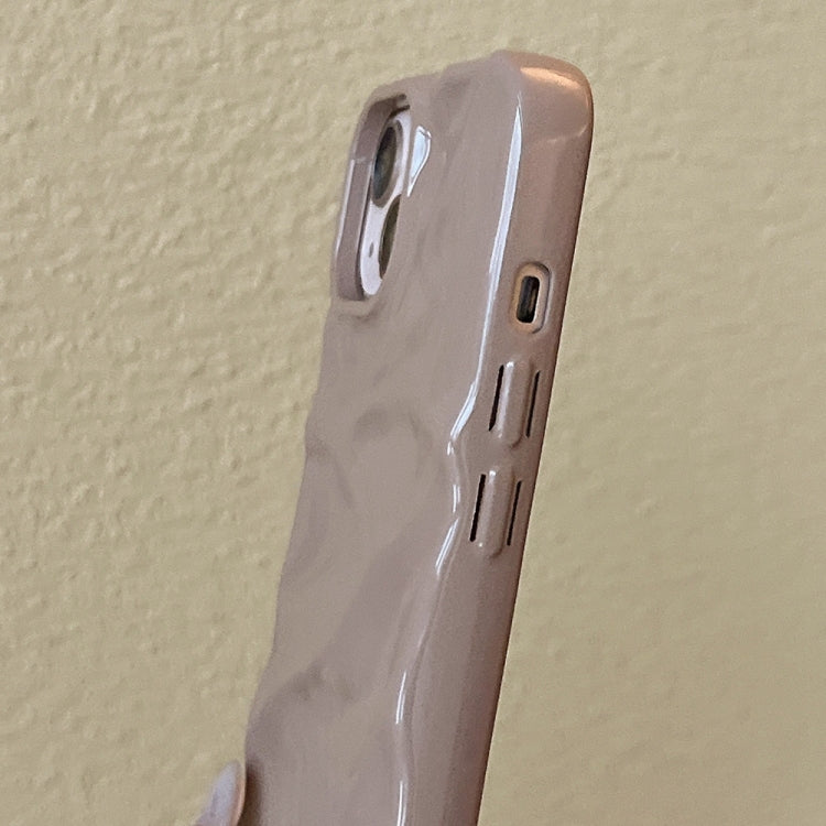 For iPhone 12 Water Ripple Electroplating Paint TPU Phone Case