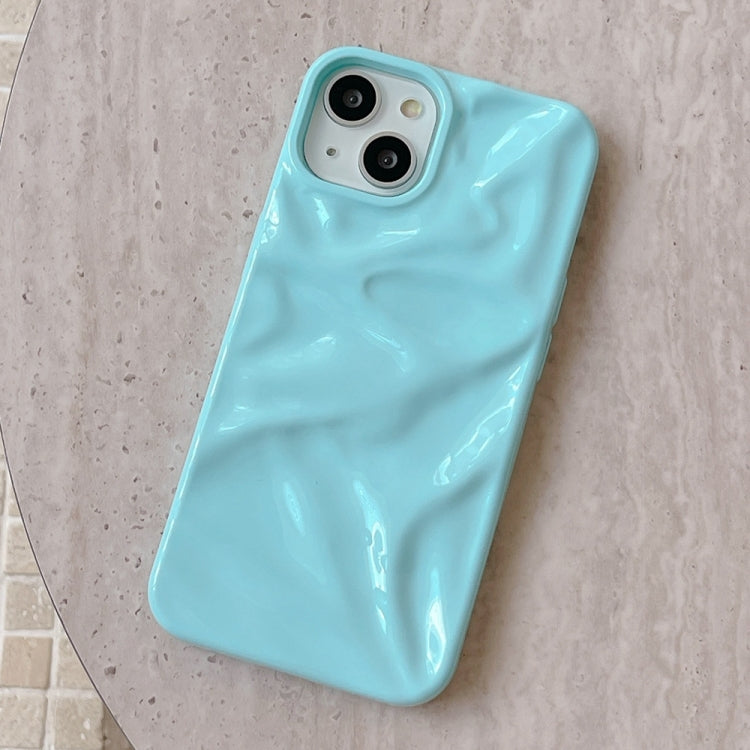 For iPhone 12 Water Ripple Electroplating Paint TPU Phone Case