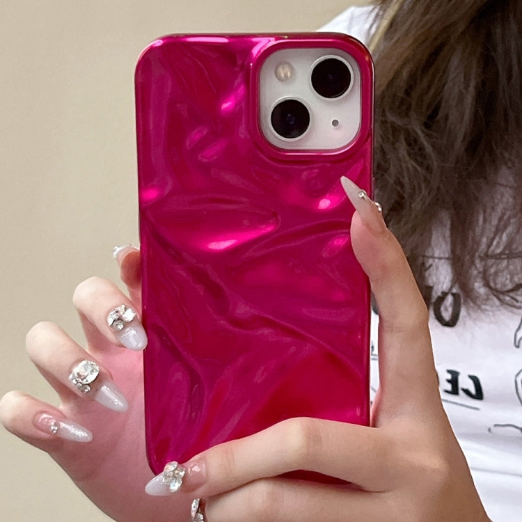 For iPhone 12 Water Ripple Electroplating Paint TPU Phone Case