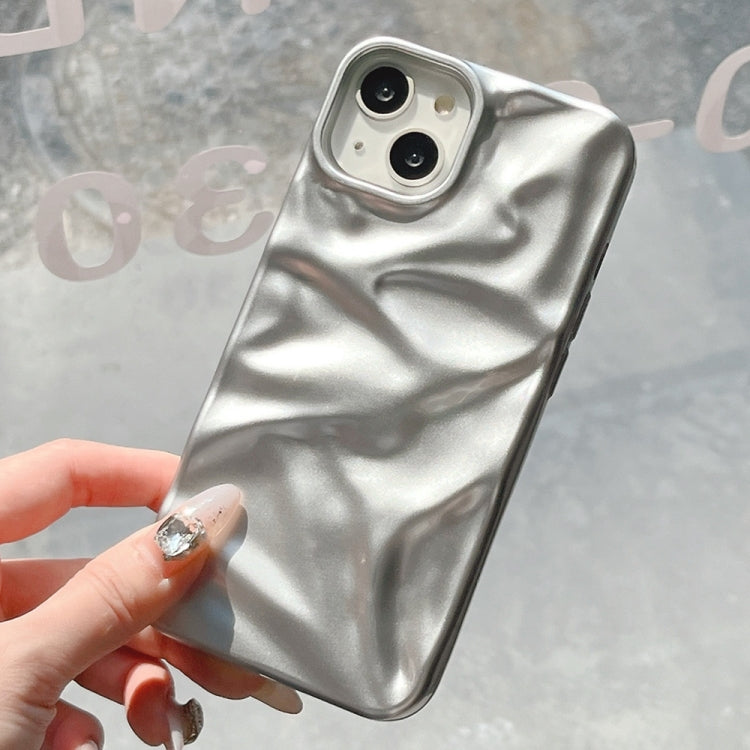 For iPhone 12 Water Ripple Electroplating Paint TPU Phone Case