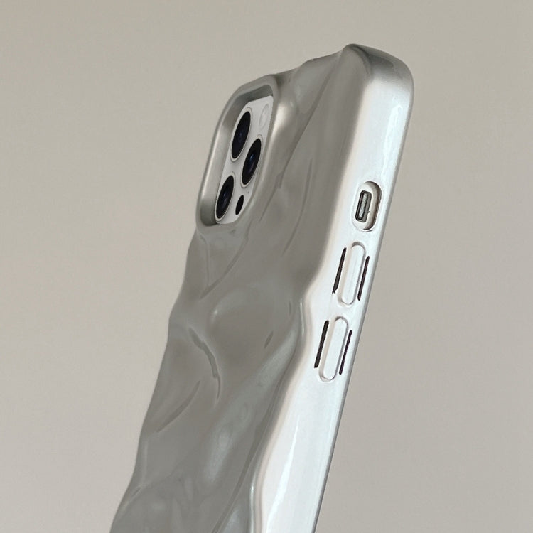 For iPhone 12 Pro Max Water Ripple Electroplating Paint TPU Phone Case