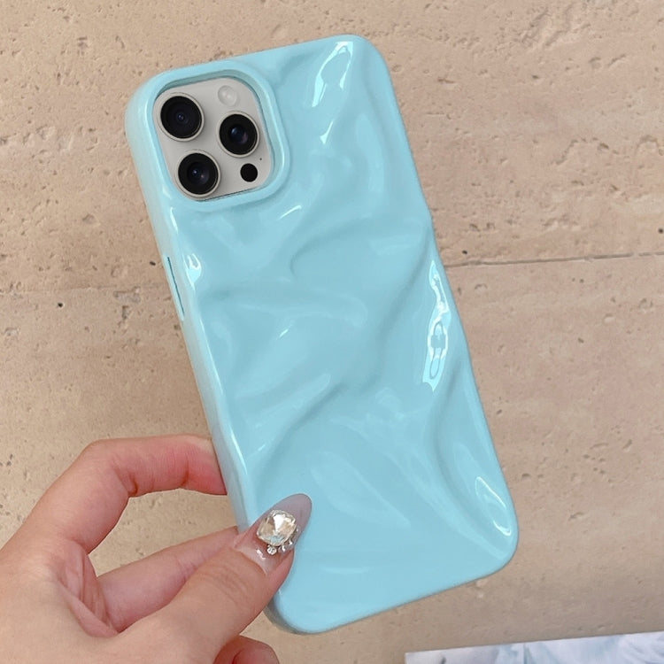 For iPhone 12 Pro Water Ripple Electroplating Paint TPU Phone Case