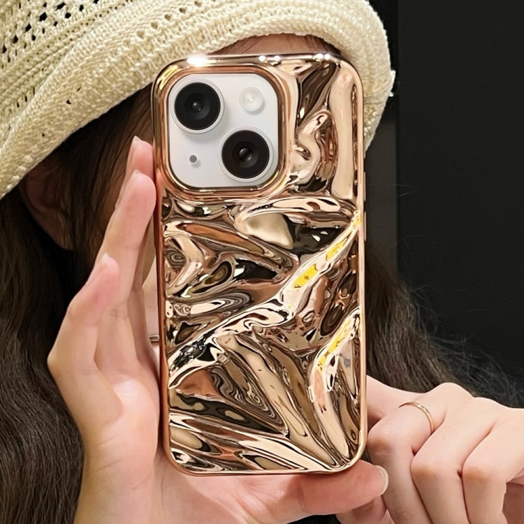 For iPhone 11 Water Ripple Electroplating Paint TPU Phone Case