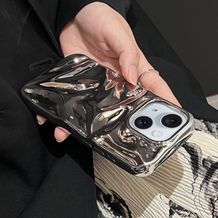 For iPhone 11 Water Ripple Electroplating Paint TPU Phone Case
