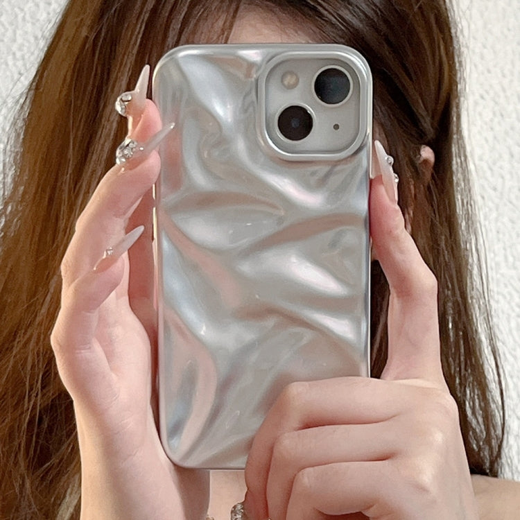 For iPhone 11 Water Ripple Electroplating Paint TPU Phone Case