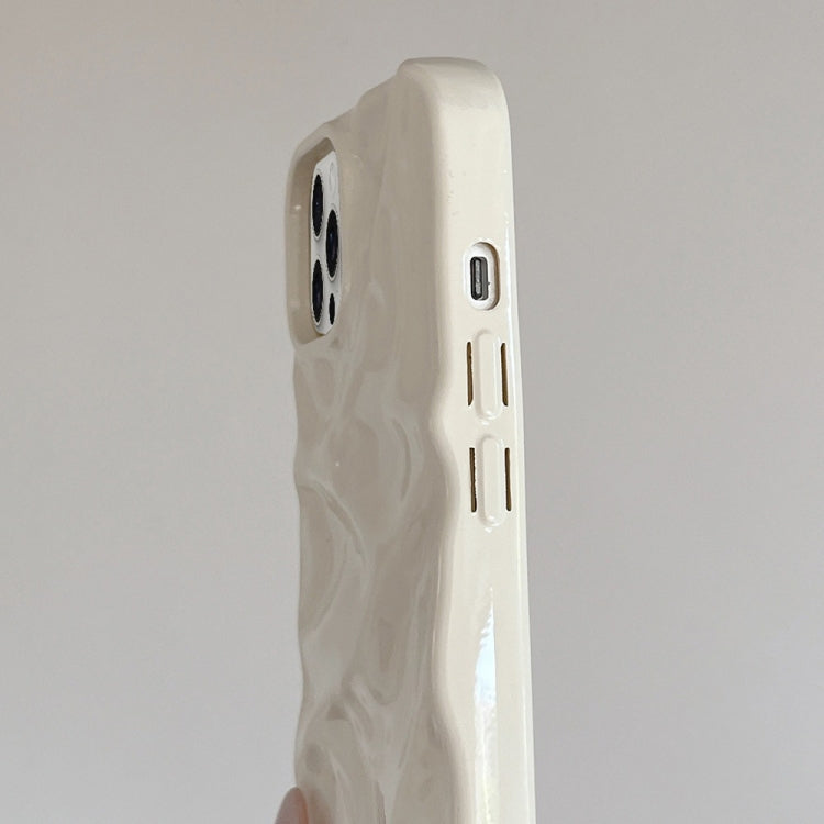 For iPhone 16 Pro Max Water Ripple Electroplating Paint TPU Phone Case