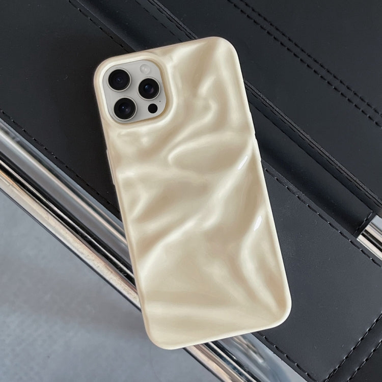 For iPhone 16 Plus Water Ripple Electroplating Paint TPU Phone Case
