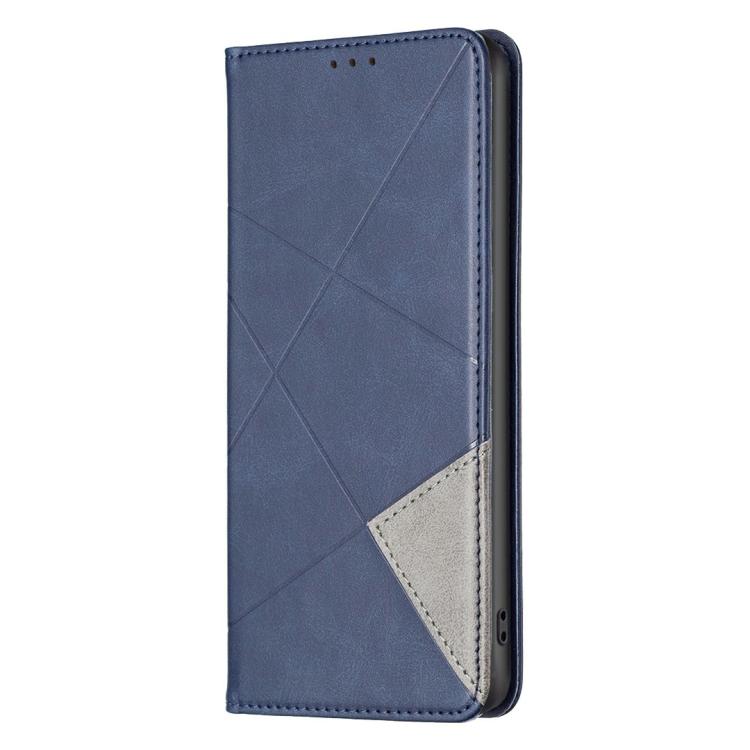For Redmi Note 15 Pro 4G Global 163.2mm Rhombus Texture Magnetic Leather Phone Case